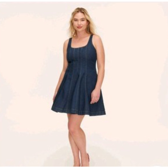 kate spade Dresses & Skirts - NWT Women's Kate Spade New York Target Denim Tank Dress Tennis Trapeze Size 0